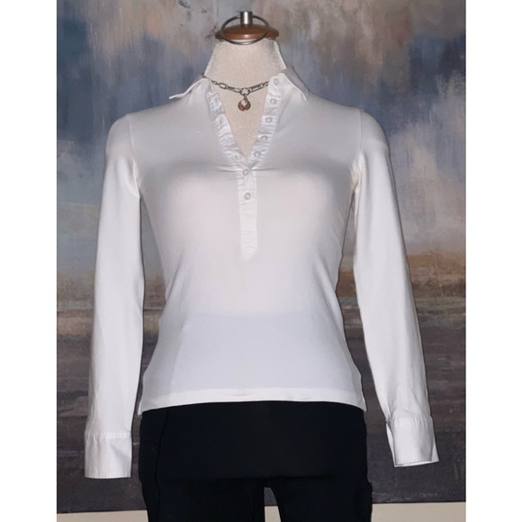 Old Navy stretch long sleeve Polo - Picture 2 of 7